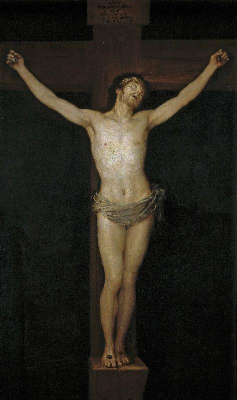 Francisco de Goya Christ Crucified oil painting picture